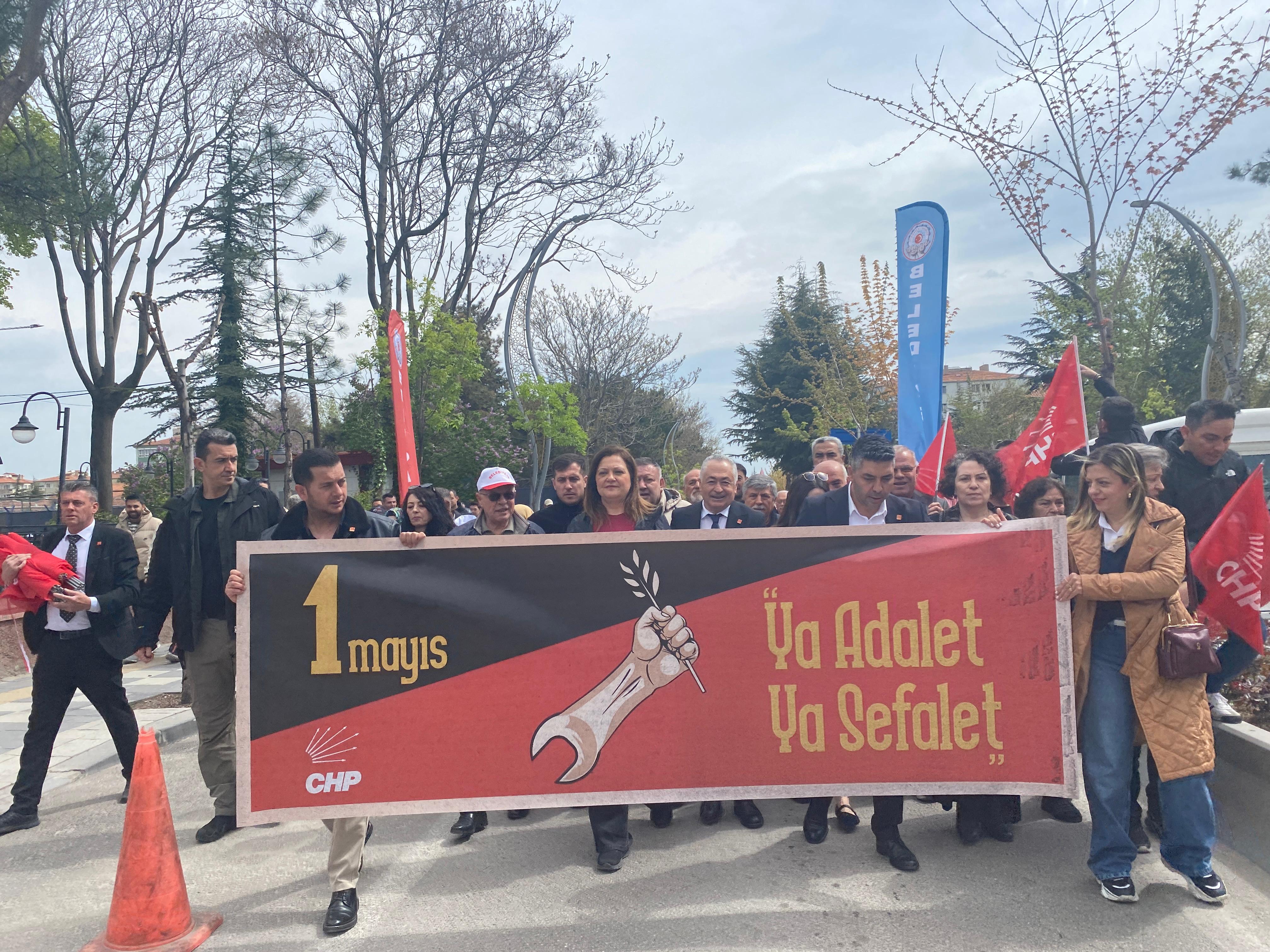 CHP, 1 MAYIS’I COŞKUYLA KUTLADI